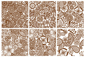 24 Seamless Paisley Patterns