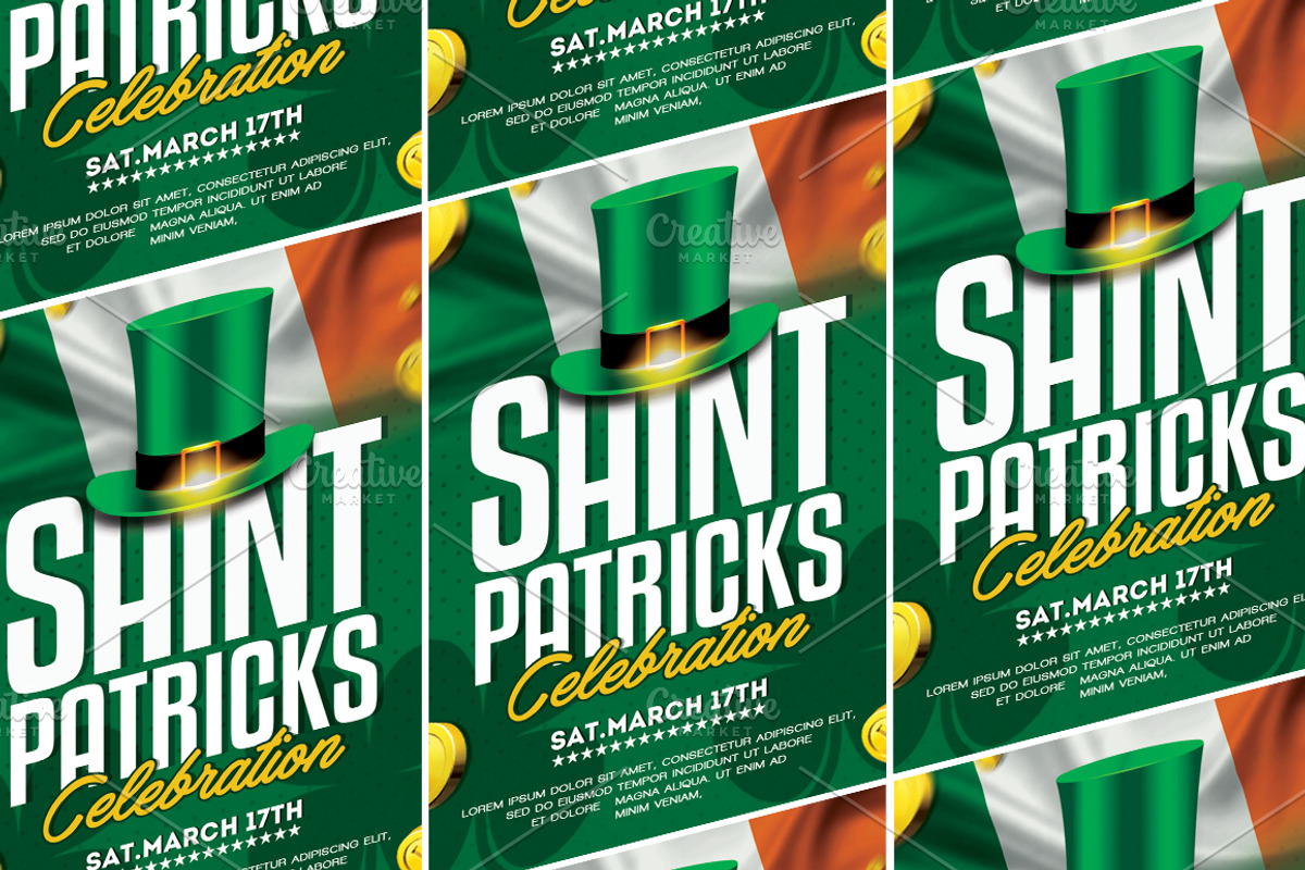 Saint Patrick's Day Flyer, a Flyer Template by AyumaDesign (Photo 4 of 4)