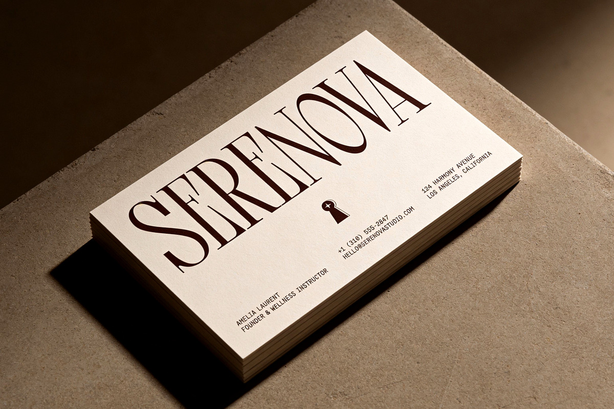 Dear Logical - Display Serif Font, a Serif Font by Matsero (Photo 8 of 8)