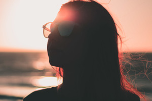 Silhouette of Girl 