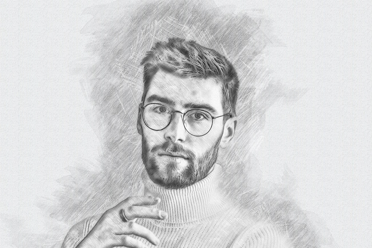 Incredible Sketching Effect, an Action Add-On by MRI STUDIO (Photo 16 of 16)