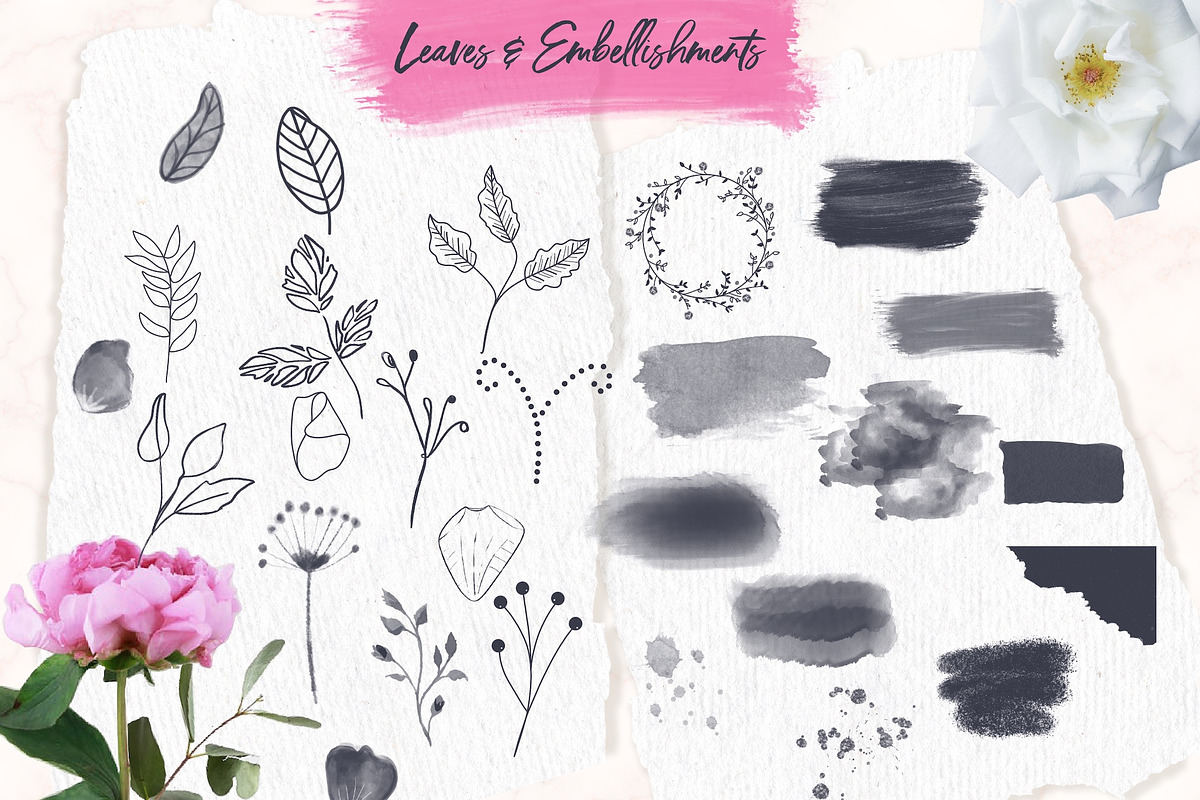 Say It With Flowers Bundle, a Brush Add-On by OkayAnnie Designs (Photo 13 of 14)