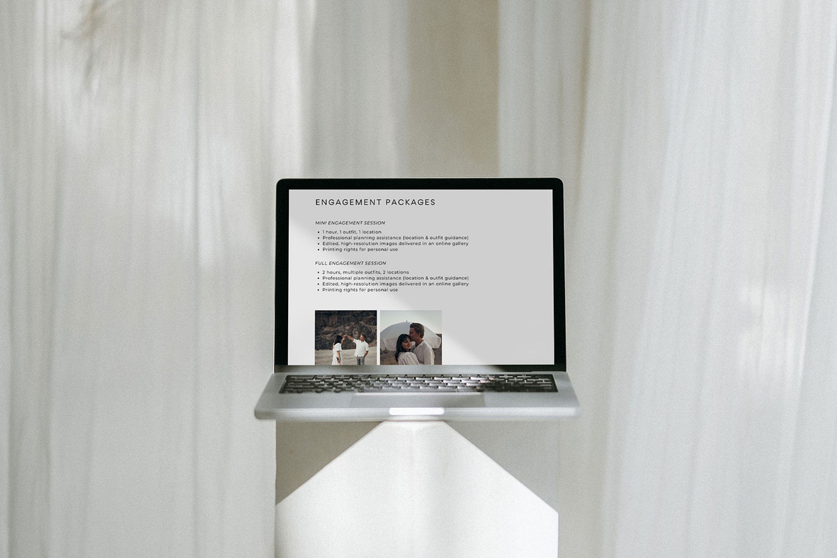 Photographer Pricing Guide Template, a Marketing Template by Blush Created (Photo 11 of 19)