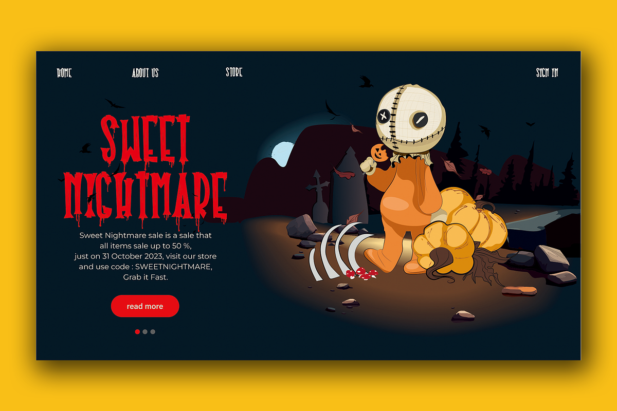 Halloween Plaque, a Handwritten Font by asfgraphics (Photo 7 of 8)