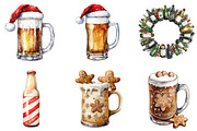Christmas Beer Sublimation, an Illustration by DreamArtGraphic (Thumbnail 5 of 5)