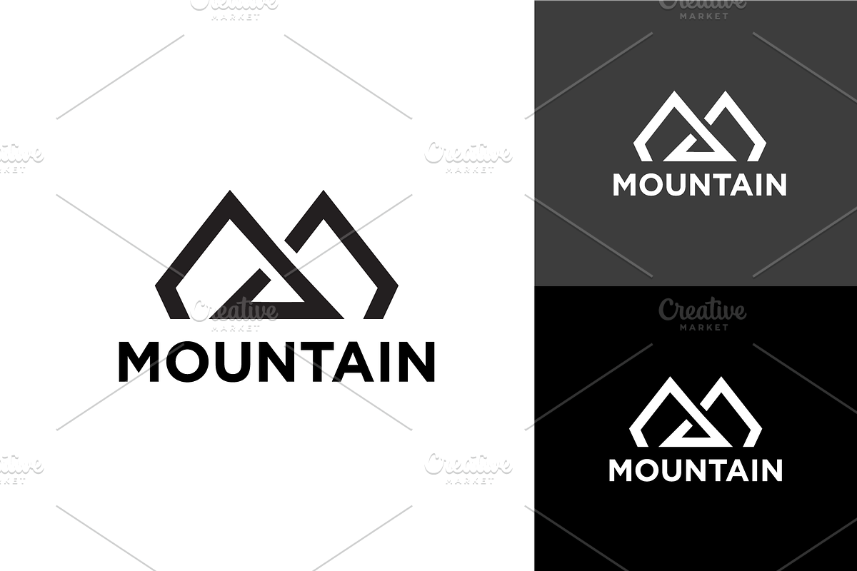 Mountain Logo Letter M, a Branding & Logo Template by zaqilogo (Photo 1 of 2)