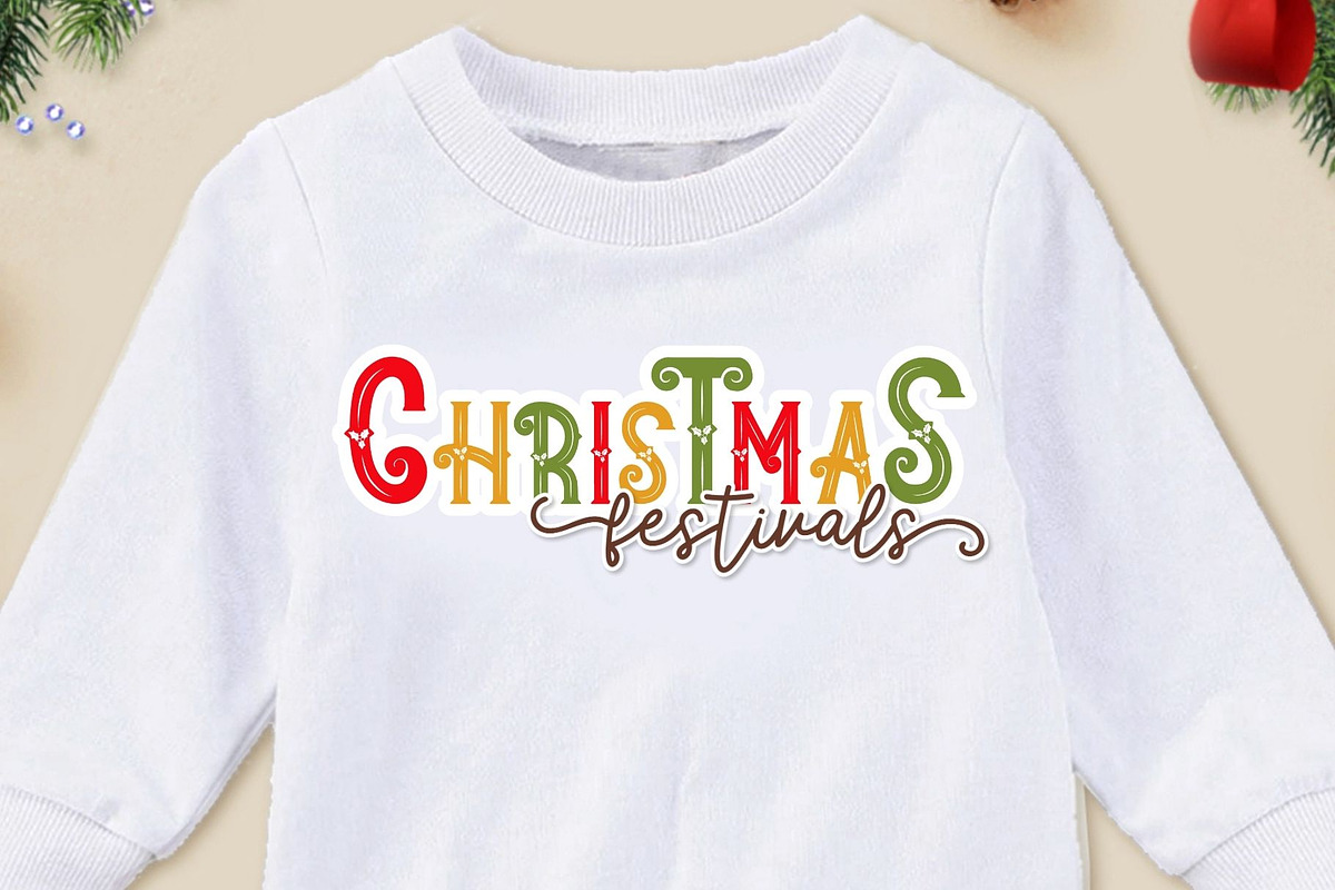 Christmas Festivals - Font Duo, a Script Font by AnningArts (Photo 6 of 10)