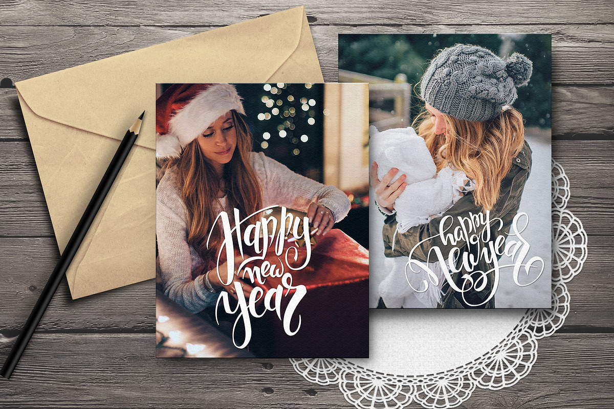 Christmas/New Year lettering bundle, an Object Graphic by catary art (Photo 10 of 12)