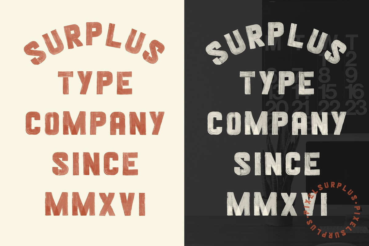 Blackshore - Hand Painted SVG Font preview 6