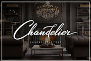 Chandelier, a Script Font by HTLNS.co (Thumbnail 1 of 7)