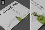 Tab Folder with String Tie Mockup, an Advertising Mockup by SD Mockup (Thumbnail 2 of 5)