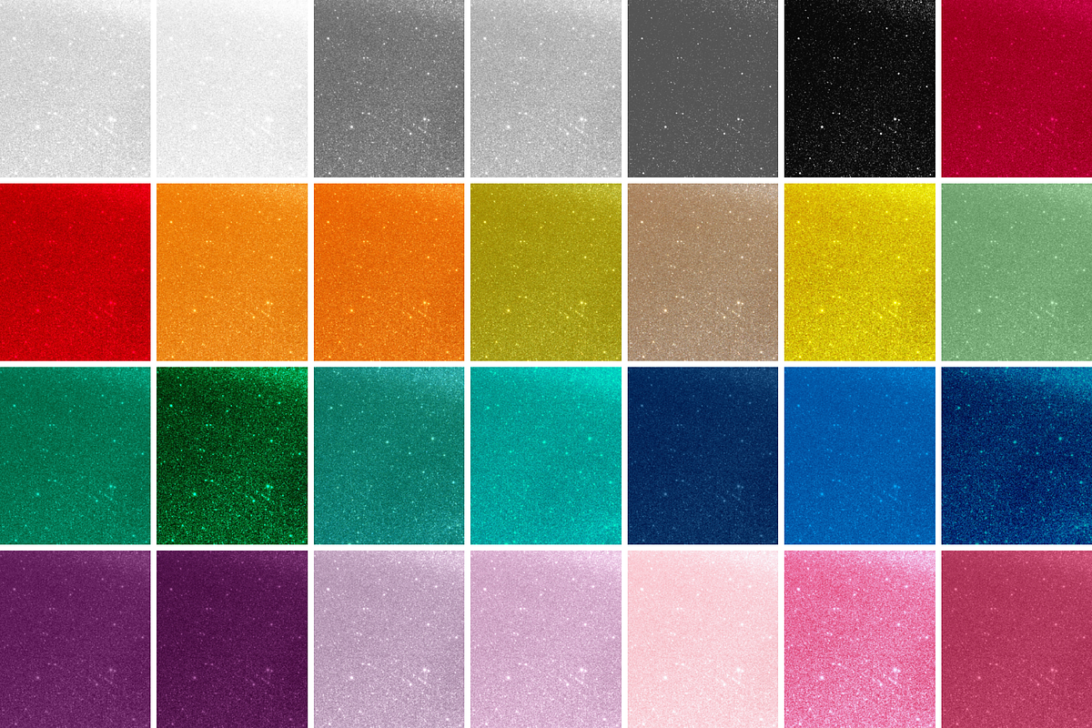 Sparkling glitter swatches 28 AI CC, a Layer Style Add-On by bigmomentsdesign (Photo 2 of 6)