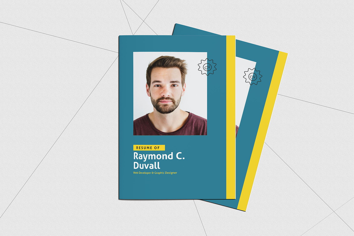 Resume CV Booklet (10 Pages), a Resume Template by Graphic Template (Photo 2 of 7)