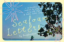 Seafoam Letters Handwritten Font
