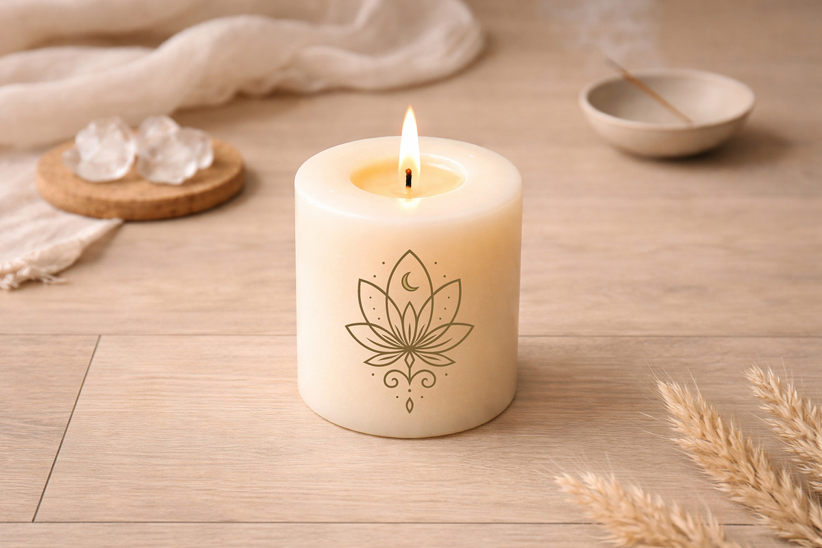 Lotus Flowers & Floral Ornaments, an Object Graphic by Christine Krahl (Photo 3 of 5)