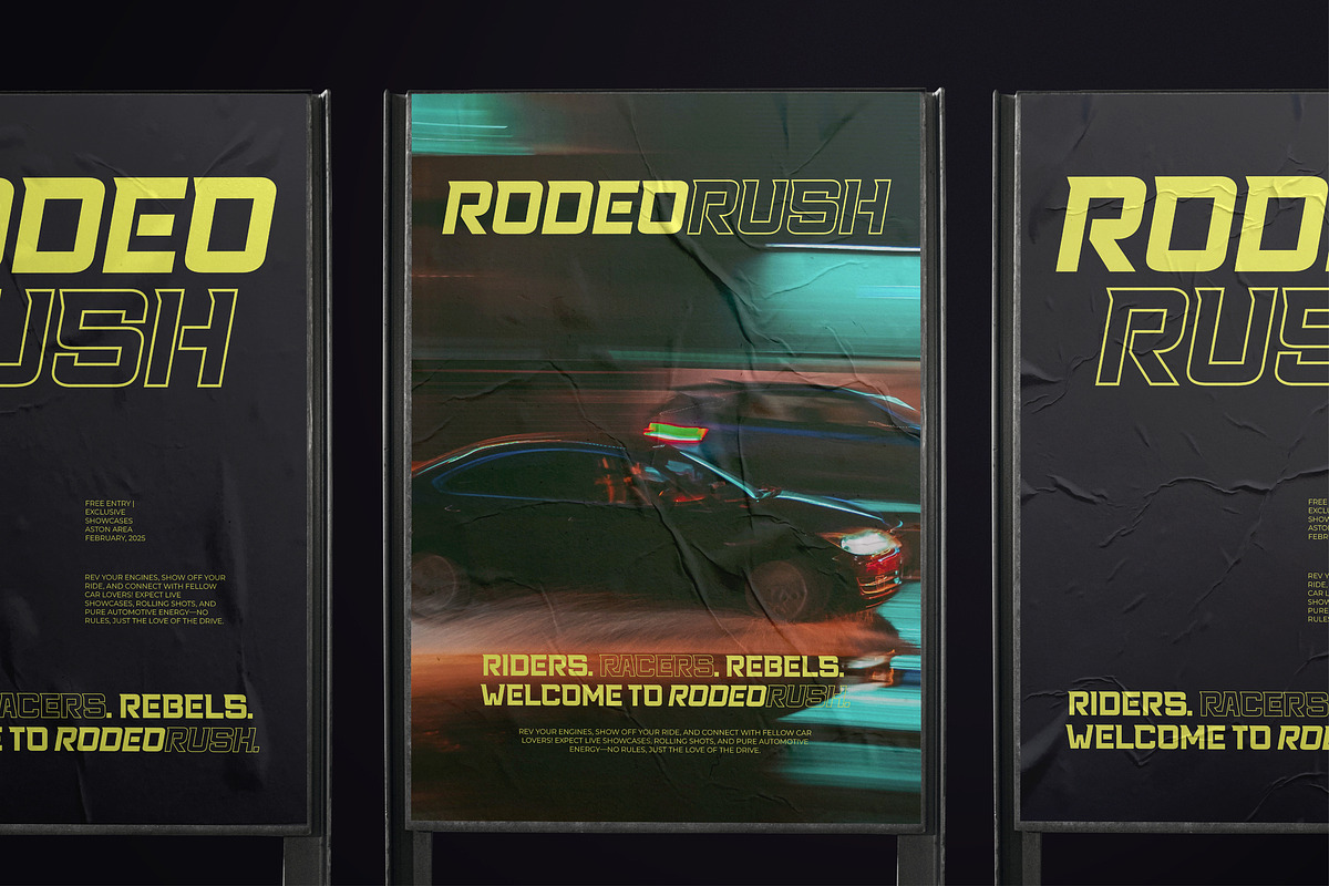 Racing 58 - Sport Racing Logo Font, a Sans Serif Font by Casloop Studio (Photo 9 of 9)