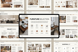 Interior Design Canva Presentation