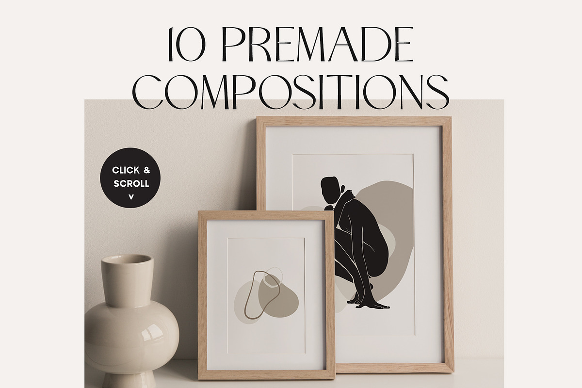 Zoe | Woman Figures & Silhouettes, an Object Graphic by Roma Design (Photo 9 of 10)