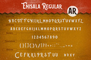Enisala Font Family, a Font by teeoclock.co (Thumbnail 2 of 15)