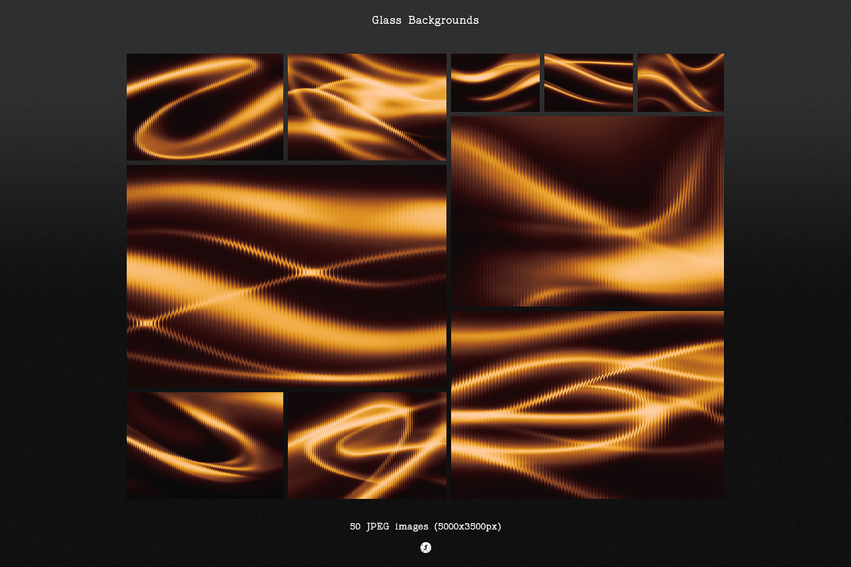 Glass Distorted Waves Backgrounds, a Texture Graphic by Freezerondigital (Photo 15 of 19)