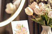 Tulip Watercolor Collection, a Decorative Illustration by Sunshine Art (Thumbnail 5 of 8)