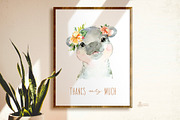 Africa. Little Watercolor Animals, an Animal Illustration by OctopusArtis (Thumbnail 5 of 11)