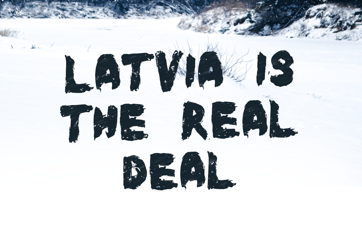 Kust Extended Brush Font preview 5
