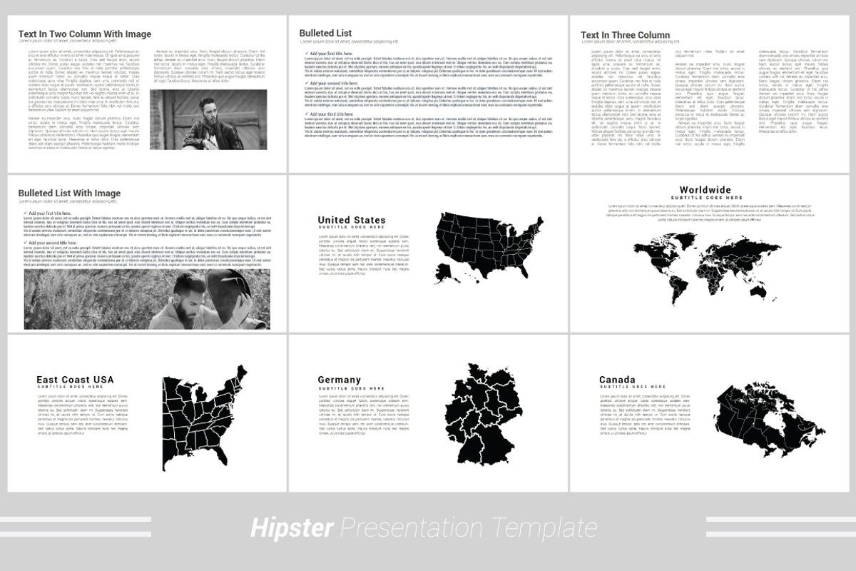 Hipster Keynote Template, a Presentation Template by Presentation Official (Photo 9 of 12)