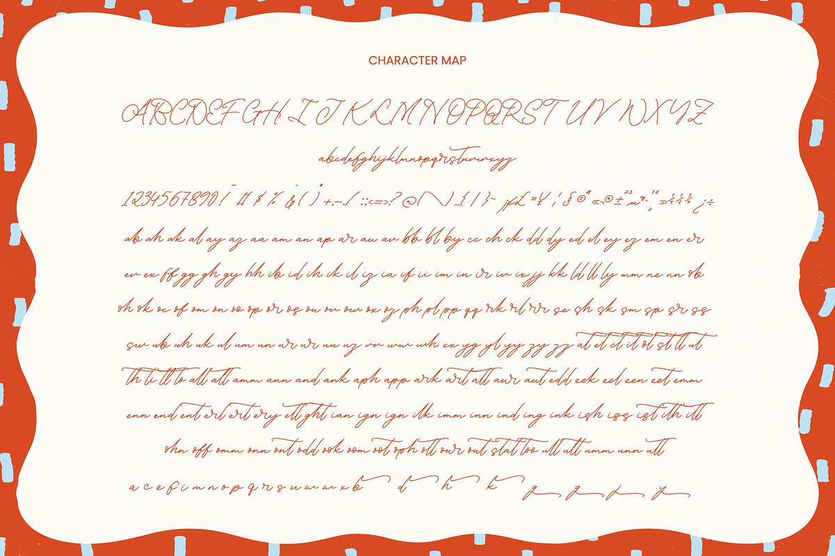 Handwritten Karleina Script Font, a Script Font by Letterena Studios Script (Photo 8 of 10)
