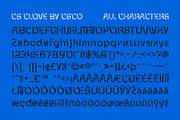 CS Clove – Display Font, a Sans Serif Font by Craft Supply Co. (Thumbnail 8 of 8)