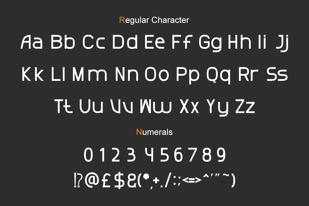 Vornova Futuristic Font, a Script Font by Vadovastd (Photo 2 of 8)