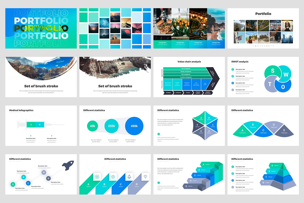 Business Solutions PowerPoint, a Presentation Template by Presentation Templates (Photo 4 of 8)