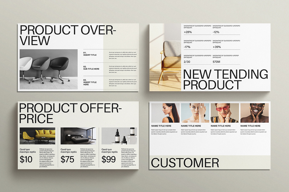Product Showcase Presentation, a Presentation Template by E-Type (Photo 4 of 5)
