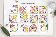 Majolica Tile Pattern, a Pattern Graphic by Rachel Art Studio (Thumbnail 4 of 10)