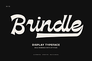 Brindle — Bold Script Display Font, a Handwritten Font by Hasbi Creative (Thumbnail 1 of 12)