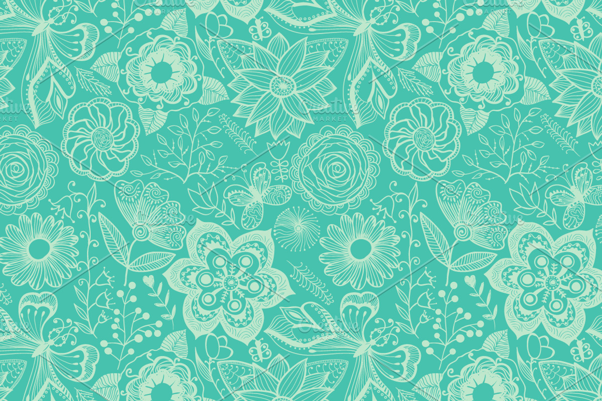 Floral Pattern preview 3