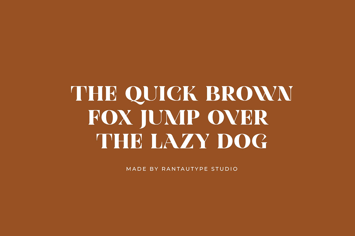 Frenia Modern Serif Typeface, a Serif Font by RantautypeStudio (Photo 6 of 15)
