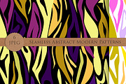 MODERN abstract seamless pattern set, a Pattern Graphic by Futurel (Thumbnail 2 of 7)