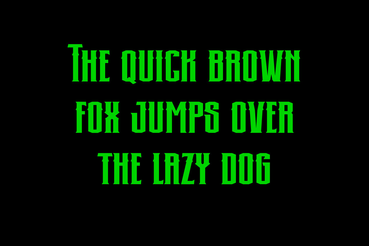 Alterlong Modern Black Letter, a Blackletter Font by IHDSTD (Photo 4 of 6)