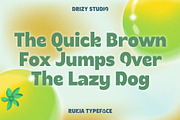 Rukia - Modern Sans Serif Font, a Sans Serif Font by Drizy (Thumbnail 2 of 10)
