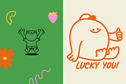 Naive Art, Vector Illustrations, an Object Graphic by venimo (Thumbnail 11 of 17)