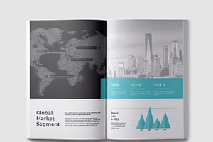 Annual Report Template, Brochure