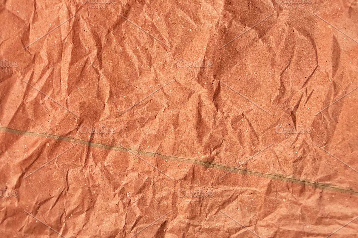Brown Crumpled Paper Texture Bundle, a Background Photo by Pixeness Studio (Photo 3 of 7)