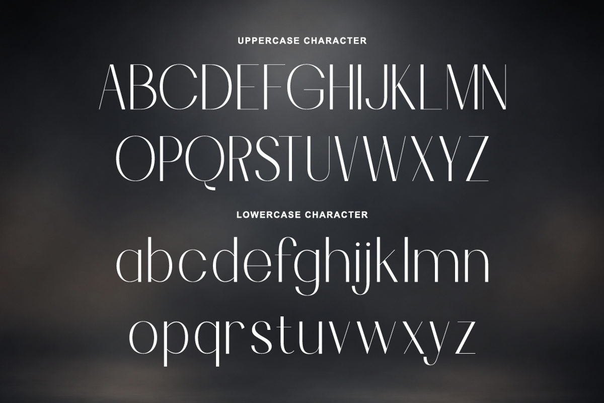 Quavera Modern Elegant Luxury Font, a Sans Serif Font by Rasio Studio (Photo 2 of 9)