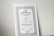 Certificate Word | PSD | AI, a Stationery Template by Curve Design (Thumbnail 2 of 2)