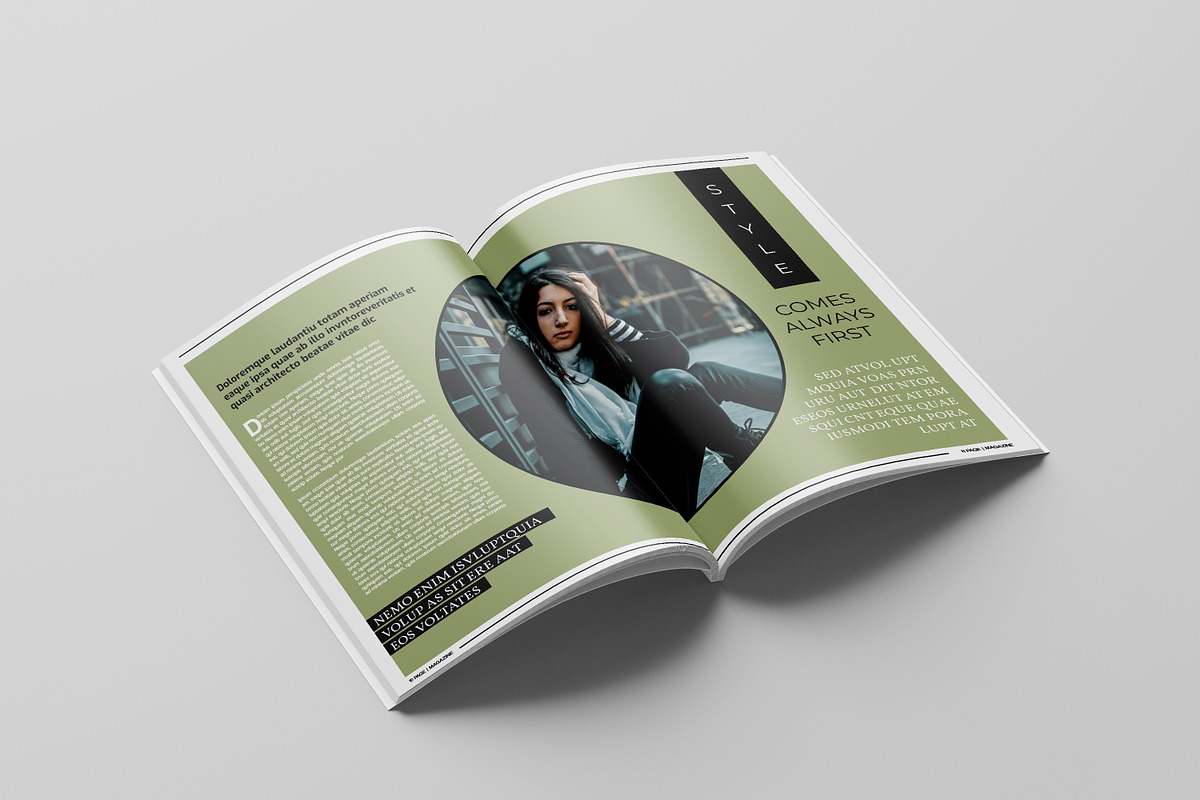 Multipurpose Magazine Template, a Magazine Template by Template Shop (Photo 7 of 23)