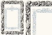 Grotesque Vintage Ornate Borders, a Decorative Illustration by Century Library (Thumbnail 7 of 12)