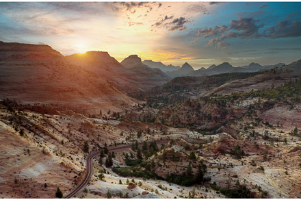 Narrows Zion National Park on most, a Nature Photo by Ungvar Studio
