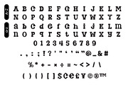 Fox Animal Font, a Slab Serif Font by Fox7 By Rattana (Thumbnail 7 of 8)
