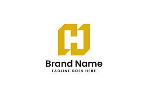 Letter H Logo, a Branding & Logo Template by Evloxx Studio